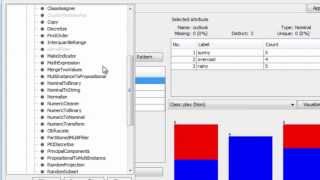 Data Mining with Weka 15 Using a filter [upl. by Nylisoj711]