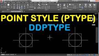 How to Change Point Style in AutoCAD 2018 [upl. by Nnyleuqcaj]