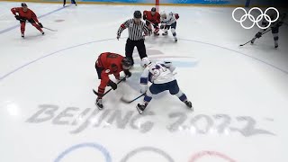 Canada 🆚 USA  Highlights🏒  Mens Ice Hockey Beijing 2022 [upl. by Ilsel321]