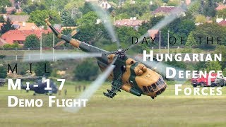 702 Mil Mi17 helicopter demo flight [upl. by Lai854]