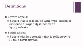 Introduction to Sepsis and Septic Shock [upl. by Nilerual929]