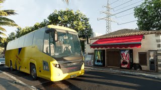 Tourist Bus Simulator  Scania Touring  GAMEPLAY [upl. by Airlia655]