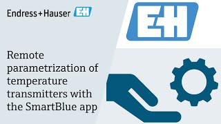 Explained Remote parametrization of temperature transmitters with the SmartBlue app [upl. by Neret]