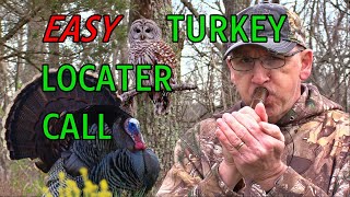 You Can Call Turkeys with an OWL HOOTER CALL [upl. by Nomed217]