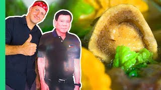 Presidential Food Tour Duterte’s Favorite Carendaria and the MOST UNIQUE food in Davao [upl. by Analad]