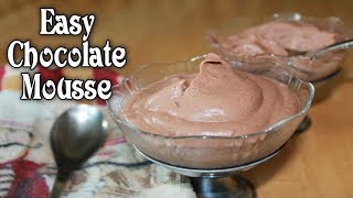 Easy Chocolate Mousse [upl. by Oys]