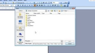 How to Open Microsoft Word Documents  Microsoft Word amp Excel [upl. by Ardnued]