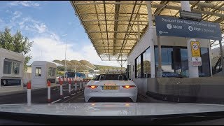 Boarding the Eurotunnel Le Shuttle Car Train in Folkestone  GoPro HD [upl. by Jacobine382]