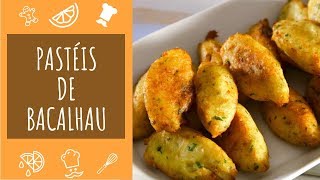 Pastéis de Bacalhau  TeleCulinária [upl. by Anifled]