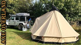 Robens Klondike tent setup and tour [upl. by Emor]