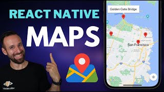 React Native Maps with Marker amp Callout [upl. by Deppy]