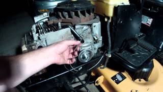 Nikki  Walbro  Carburetor Linkage on Briggs and Stratton Engine [upl. by The247]