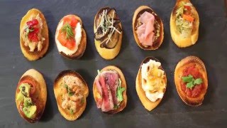 Crostini  An Appetizer for Unexpected Guests [upl. by Ynes]