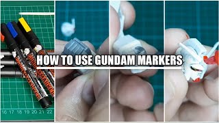 How to use Gundam Markers [upl. by Selena]