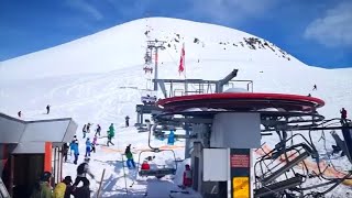 At least 8 injured when ski lift malfunctions [upl. by Ayojal738]