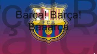 FCBarcelona Song with Lyrics  Anthem EnglishCatalan [upl. by Miett]