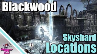 ESO Blackwood Skyshard Locations [upl. by Nialb]