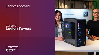 Lenovo Unboxed Lenovo Legion Towers 2023 [upl. by Seyer]