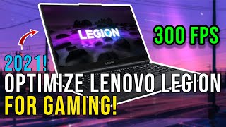 🔧How to Optimize Lenovo Legion 2021 for Gaming amp Productivity Full Comprehensive Guide [upl. by Ani770]