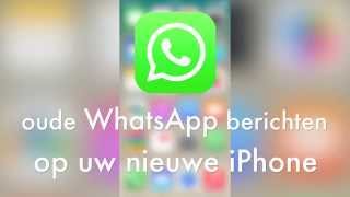 WhatsApp berichten op nieuwe iPhone [upl. by Michel14]