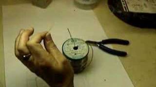 Solder Manganin Wire two [upl. by Floeter45]