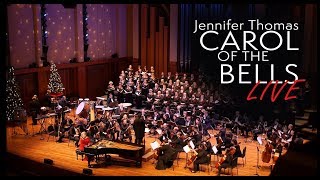 CAROL OF THE BELLS Live Epic Orchestra Piano Version  Performed by Composer Jennifer Thomas [upl. by Hnah938]