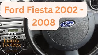 OBD SCANNER PORT LOCATION FORD FIESTA 20022008 [upl. by Anoerb]