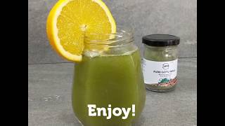 Gotu Kola Summer Juice Recipe [upl. by Pressman543]