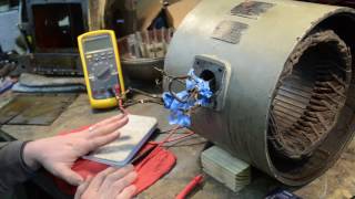 Checking Windings in a 9 Lead 3 Phase Motor [upl. by Hgielrahc249]