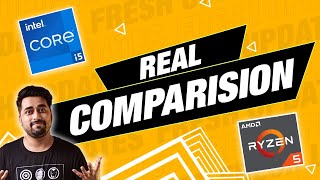 AMD Ryzen 5 5500u vs Intel i5 11th gen  Ryzen 5 5500U Vs Intel i51135G7 Full Comparison 🔥🔥🔥 [upl. by Leigh298]