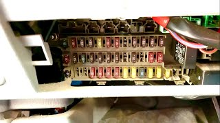 Fuse Box Location On Honda CRV [upl. by Luhey]