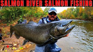 Salmon Fishing New Yorks World Famous Salmon River [upl. by Thomasina]