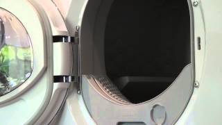 Part 1 of Re Hinging the door on a Miele TMG440WP Tumble dryer [upl. by Anaugahs]