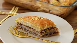 Baklava Recipe  How to Make Baklava [upl. by Malchy]