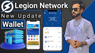 Legion Network Wallet update  How to create legion network wallet step by step [upl. by Gilligan]