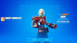 Find Tover Tokens in Sleepy Sound All Locations  Fortnite Snap Quests [upl. by Ainerol828]