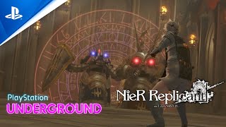 NieR Replicant Gameplay  PlayStation Underground  PS4 [upl. by Towland]