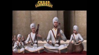 SatGur Nanak Pargateya Chaar Sahibzaade With Shabad and Translation [upl. by Nadabus]