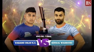 Pro Kabaddi 2019 final Dabang Delhi vs Bengal Warriors video highlights [upl. by Eben387]