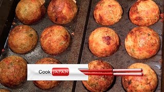 Takoyaki Japanese snack how to cook [upl. by Gussi]