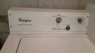 Reset control Whirlpool commercial washer machine [upl. by Keryt]