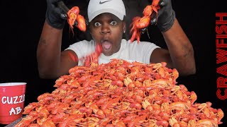 SPICY LOUISIANA CRAWFISH BOIL MUKBANG  HOW TO EAT CRAWFISH [upl. by Parsifal]