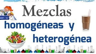 Mezclas homogéneas y heterogéneas  Educación Primaria [upl. by Milas]