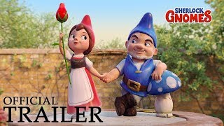 SHERLOCK GNOMES  Official Trailer [upl. by Coy]