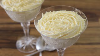 3Ingredient White Chocolate Mousse Recipe [upl. by Svend578]