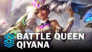 Battle Queen Qiyana Skin Spotlight  League of Legends [upl. by Zelda]