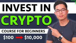 How to Invest in Crypto For Beginners 2022 FREE COURSE [upl. by Ayinat]