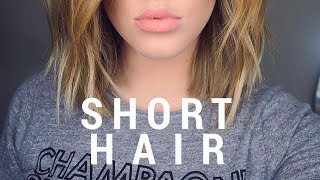 HOW TO STYLE SHOULDER LENGTH HAIR [upl. by Hans]