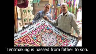 The Quilt Show Tentmakers of Cairo [upl. by Odlanor427]