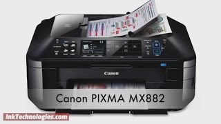 Canon PIXMA MX882 Instructional Video [upl. by Ahsiena]